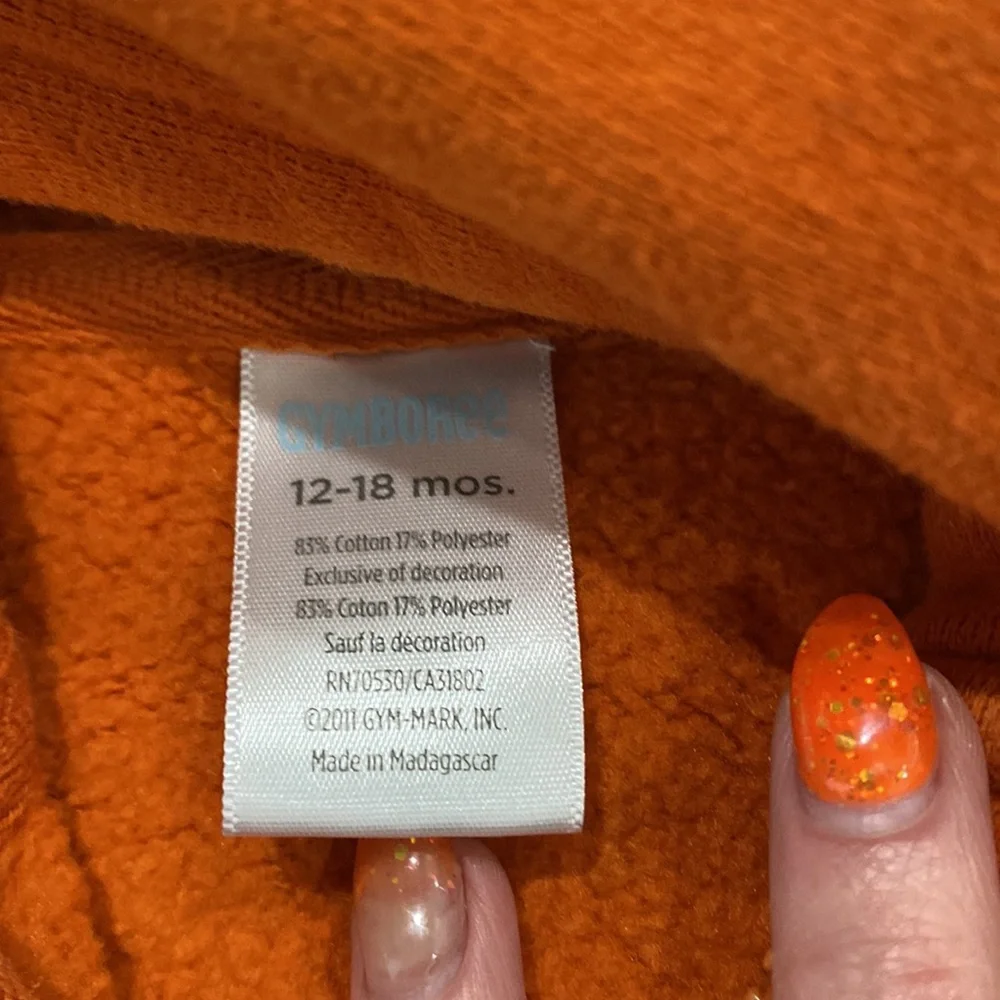 Gymboree zip up sweatshirt